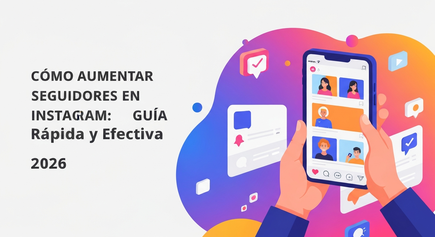 Cómo Aumentar Seguidores en Instagram: Guía Rápida y Efectiva para 2026