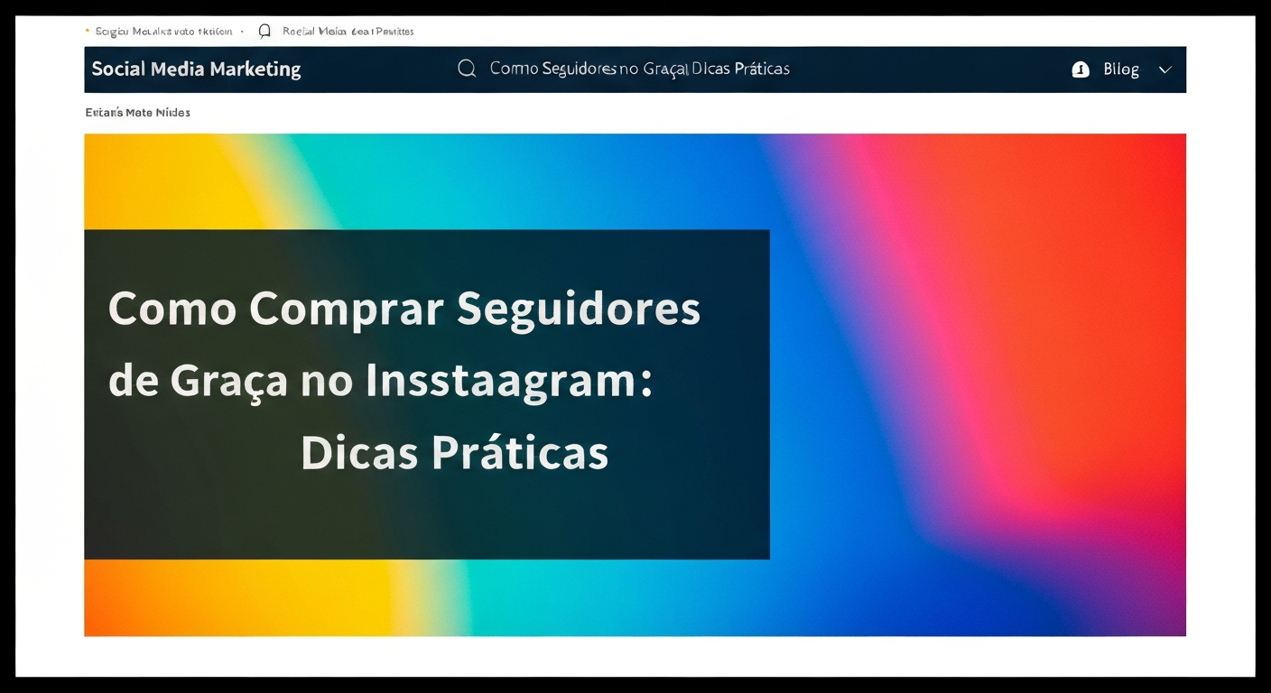Como Comprar Seguidores de Graça no Instagram: Dicas Práticas
