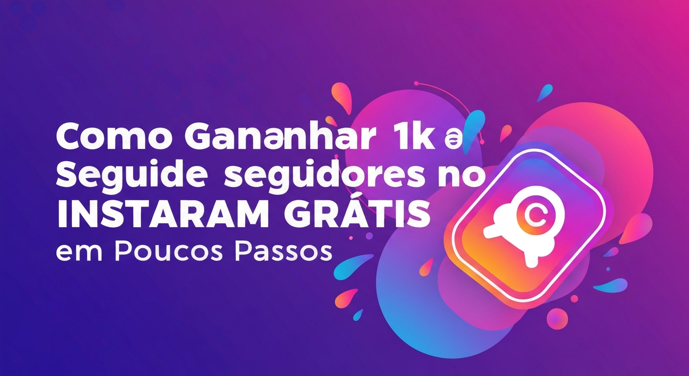 Como Ganhar 1k de Seguidores no Instagram Grátis em Poucos Passos