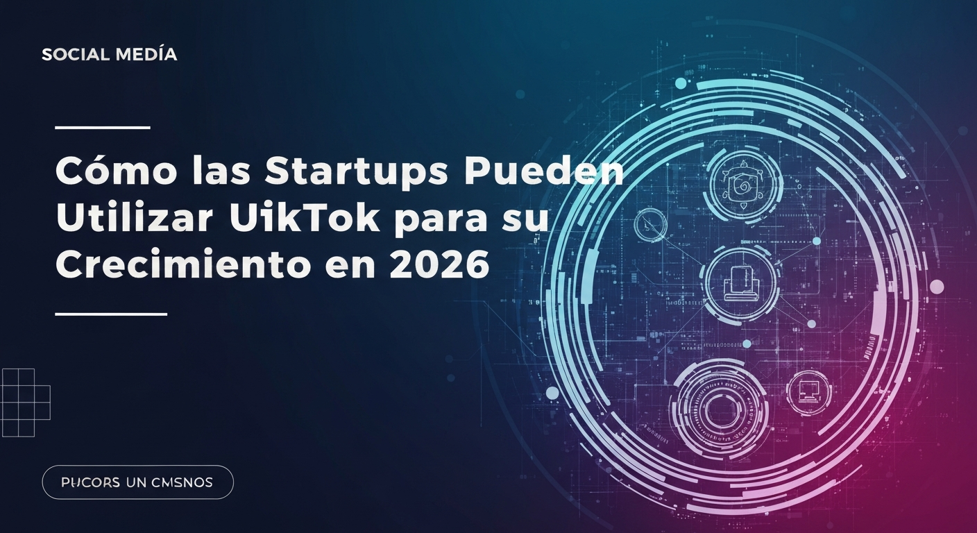 Cómo las Startups Pueden Utilizar TikTok para Impulsar su Crecimiento en 2026