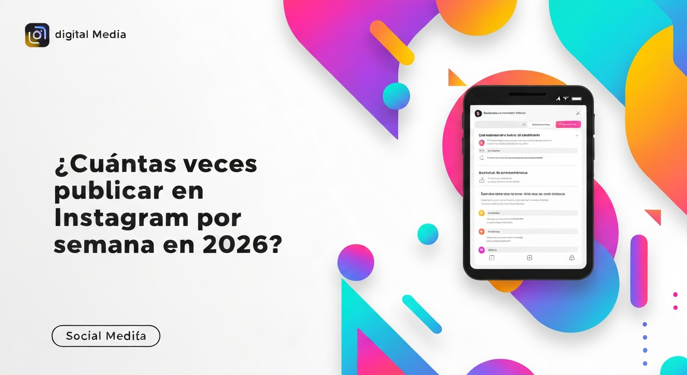 ¿Cuántas veces publicar en Instagram por semana en 2026?