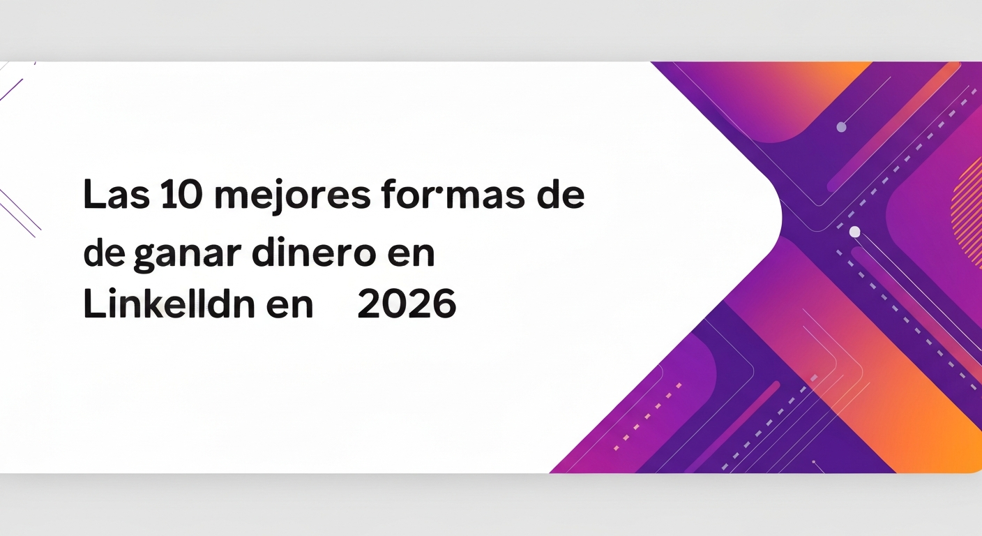 Las 10 mejores formas de ganar dinero en LinkedIn en 2026