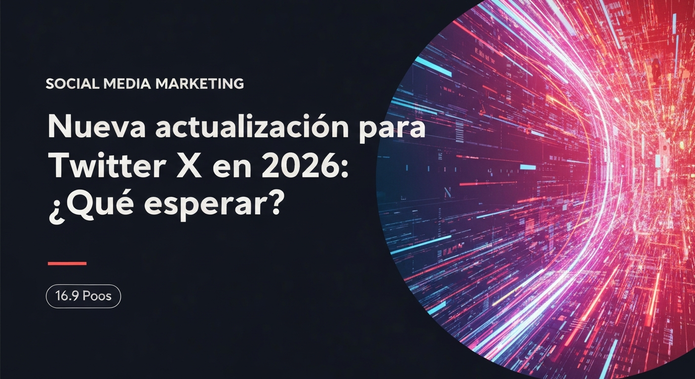 Nueva actualización para Twitter X en 2026: ¿Qué esperar?